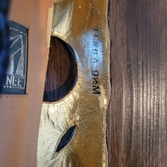 Vintage J. Renee Shoes Heels Size 9.5 Crocodile Pattern Leather - Picture 7 of 7